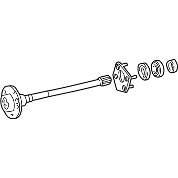 Jeep 5012820AA Axle Shafts