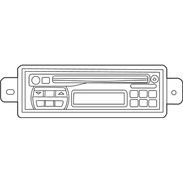 Dodge 5064038AC Radio - AM/FM With CD And Equalizer