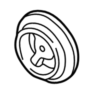 Jeep 53020689AB Crankshaft Damper