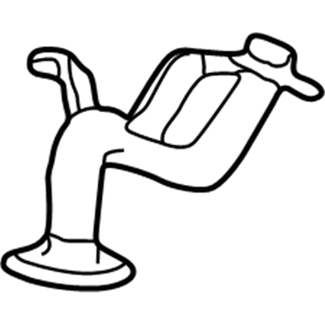 Jeep 53021776AA Oil Tube