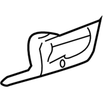 Chrysler RM42WL8AA Kick Panel