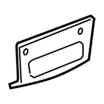 Chrysler SZ19WL8AD Bezel