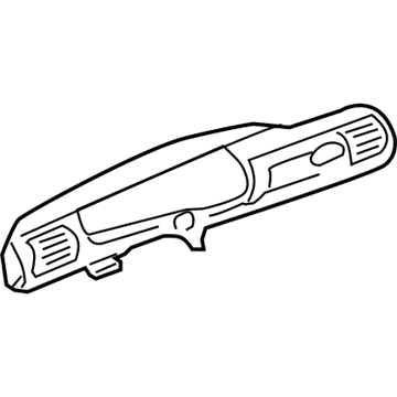 Chrysler SC38WL8AI Cluster Bezel