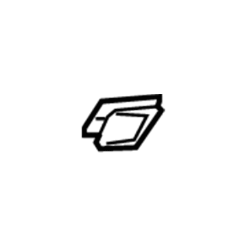 Mopar GL62XDV Latch, Dark Gray, Front