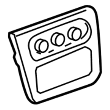 Chrysler SZ20AAAAE Center Bezel