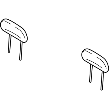Dodge ZK771DVAA Headrest