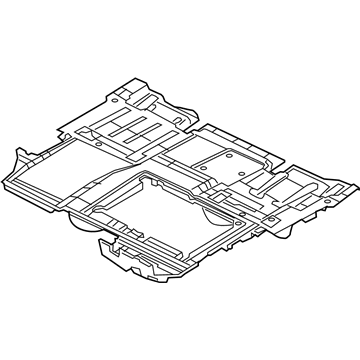 Mopar 5YH12KA9AA Carpet, Front