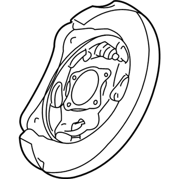 Dodge MB950207 Splash Shield