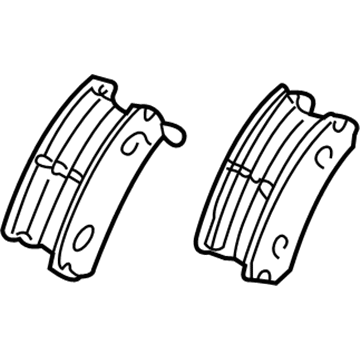 Dodge MR569780 Brake Pads