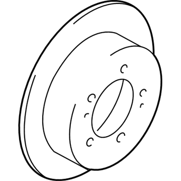 Dodge MB928716 Rotor