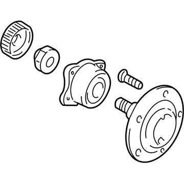 Dodge MB892408 Hub Assembly