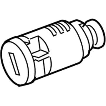 Mopar 4746315 Lock Cylinder, Front
