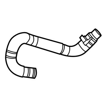 Jeep 68491224AA Water Inlet Hose