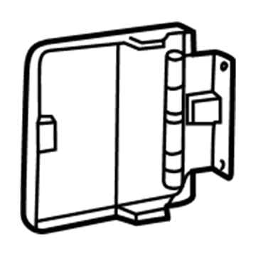 Dodge Ram 1500 Van Fuel Door - 55347468AD