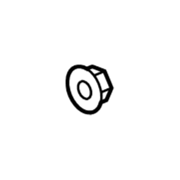 Jeep 6512602AA Rear Upper Control Arm Lock Nut