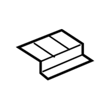 Dodge 52029389AB Head Air Bag Bracket