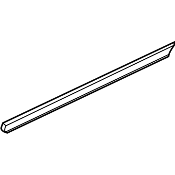 Jeep 55135890AF Belt Weatherstrip