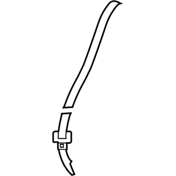 Dodge 5HP93BD5AF Center Seat Belt