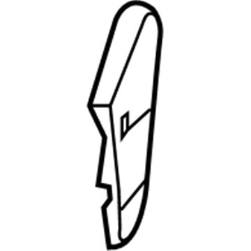 Mopar 6CK63TX7AB Hinge Cover, Front Inner Passenger Side Mopar 6CK63TX7AB Hinge Cover, Front Inner Passenger Side