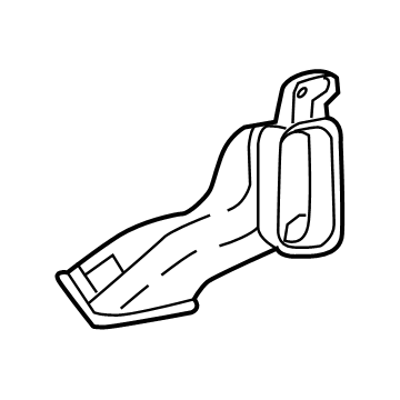 Jeep 68280457AA Center Duct