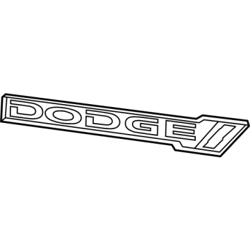 Dodge 68200506AA Nameplate