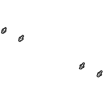 Chrysler 6505622AA Lower Hinge Screw