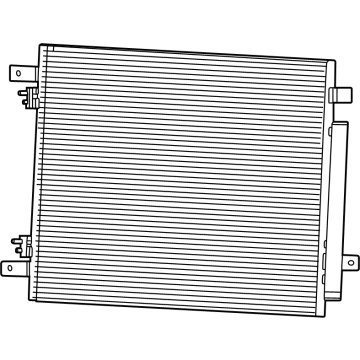 Ram A/C Condenser - 57009182AA