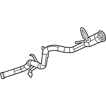 Mopar 68156260AE Filler Neck, Upper