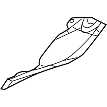 Dodge Ram 3500 Exhaust Heat Shield - 68065530AD