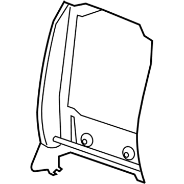 Ram 68050474AB Seat Back Frame