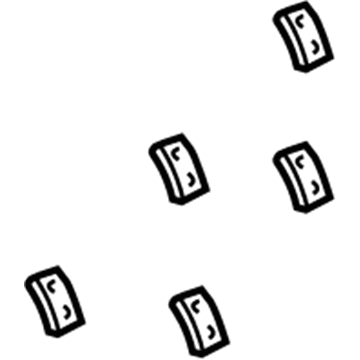 Dodge 5073327AA Insert Retainer Assembly