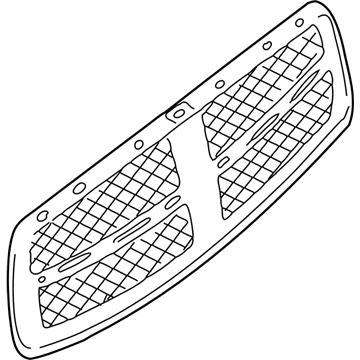 Dodge Ram 1500 Grille - 5073296AB