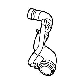 Dodge 68304648AC Upper Hose