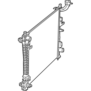 Dodge 68365278AA Radiator