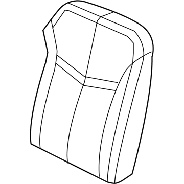 Dodge 1WW50DX9AA Seat Back Cover