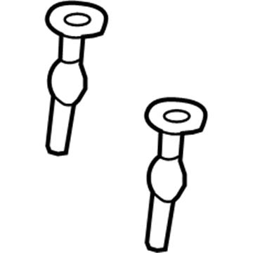 Dodge 1MZ09DX9AC Headrest Sleeve