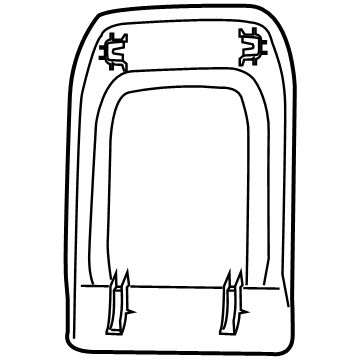 Chrysler 5RT90DX9AE Seat Back Panel