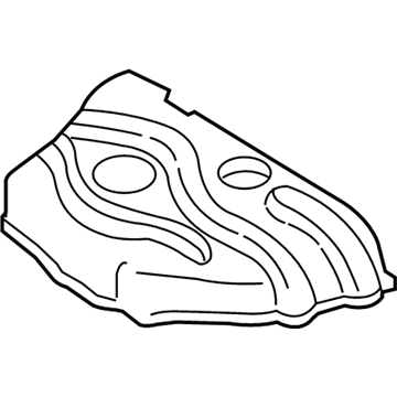 Chrysler 4792390AB Heat Shield