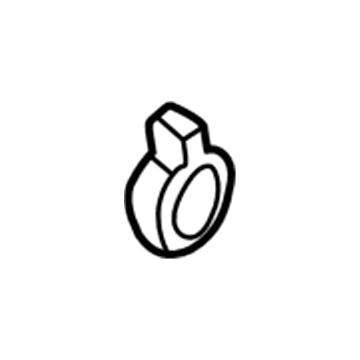 Jeep 6505322AA Vent Hose Clamp