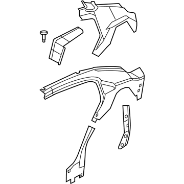 Chrysler 4389524AB Inner Panel Assembly