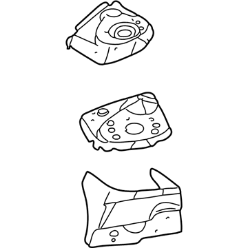 Chrysler 4878726AD Apron Panel