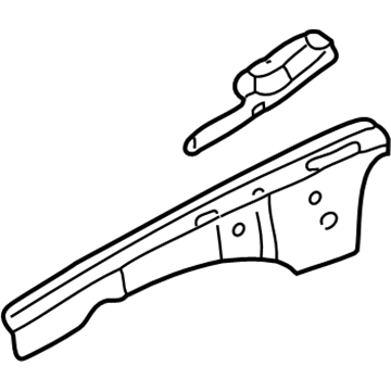 Chrysler 4814150AB Upper Rail