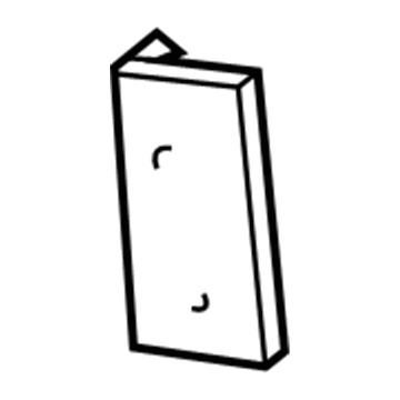 Chrysler 4814698AA Bumper Bracket