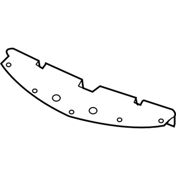 2003 Dodge Neon Air Deflector - 5288555AB