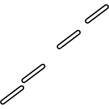 Dodge 4389815AA Side Molding Clip