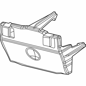 Jeep 56029432AC Control Module Cover