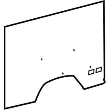 Dodge 5123224AA Compartment Trim