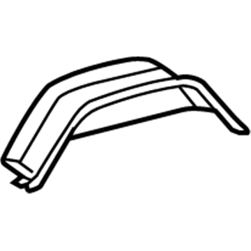 Dodge 5131453AA Wheelhouse Trim