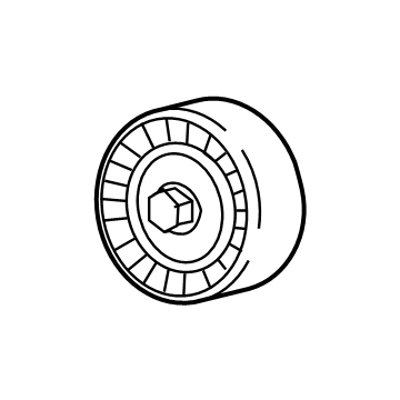 Jeep 68459077AA Idler Pulley