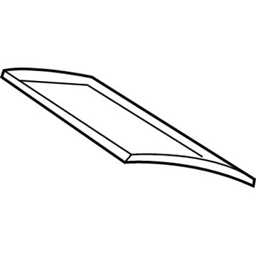 Chrysler 68418994AA Back Glass